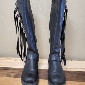 Frye Veronica Boots with fringe